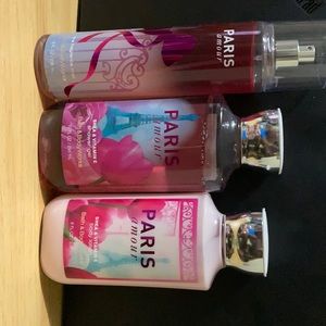 Bath and Body Works Paris Amour Set